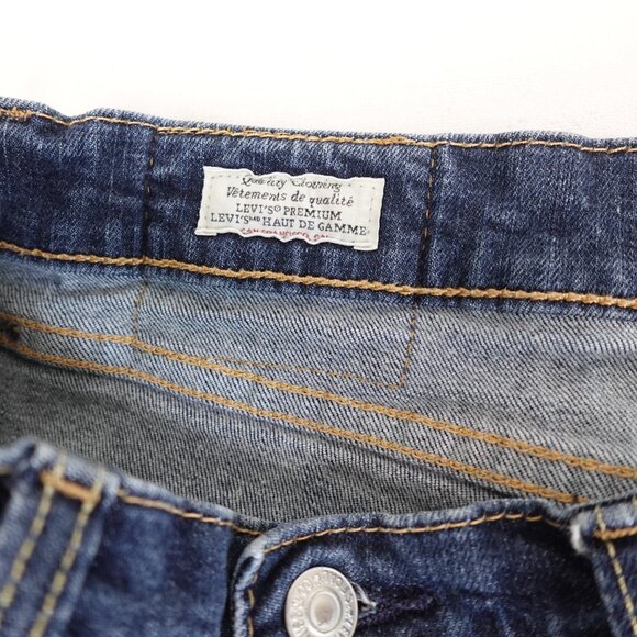 Levi's Premium 502 Jeans Men's 33x30 Taper Fit Stretch Denim - Picture 3 of 12